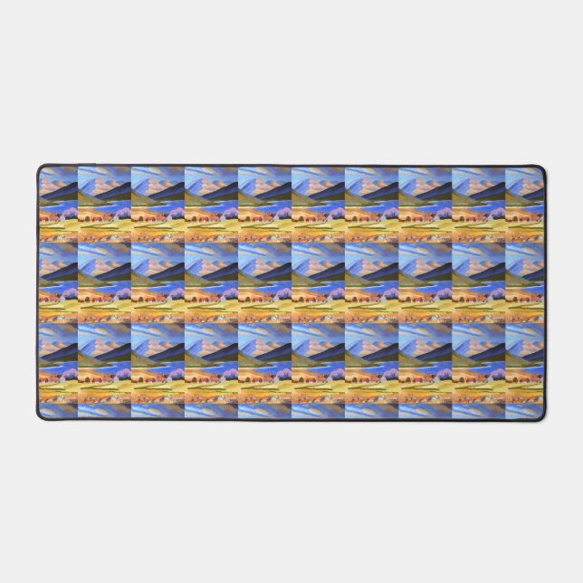 Scottish Highlands  Desk Mat (Front)