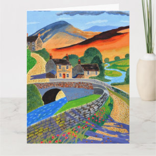 Scottish Highlands Folded greeting card 