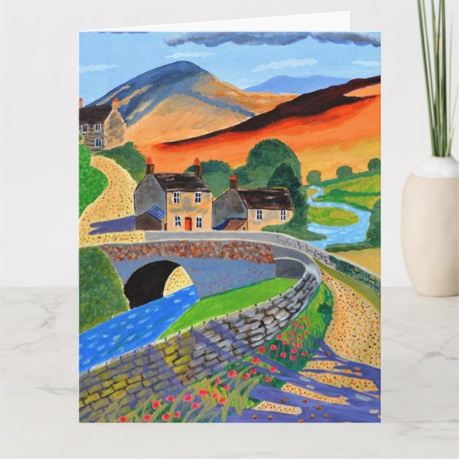 Scottish Highlands Folded greeting card  (Front)