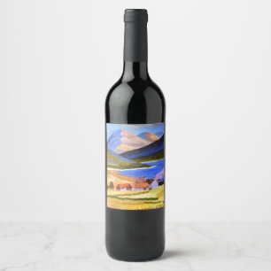 Scottish Highlands Food and Beverage Label Set