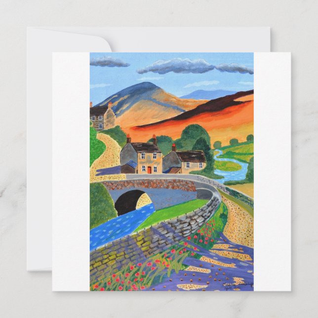 Scottish Highlands Invitation (Back)