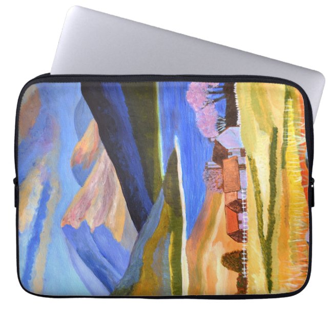 Scottish Highlands Laptop Case  (Front)
