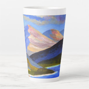 Scottish Highlands latte mug 