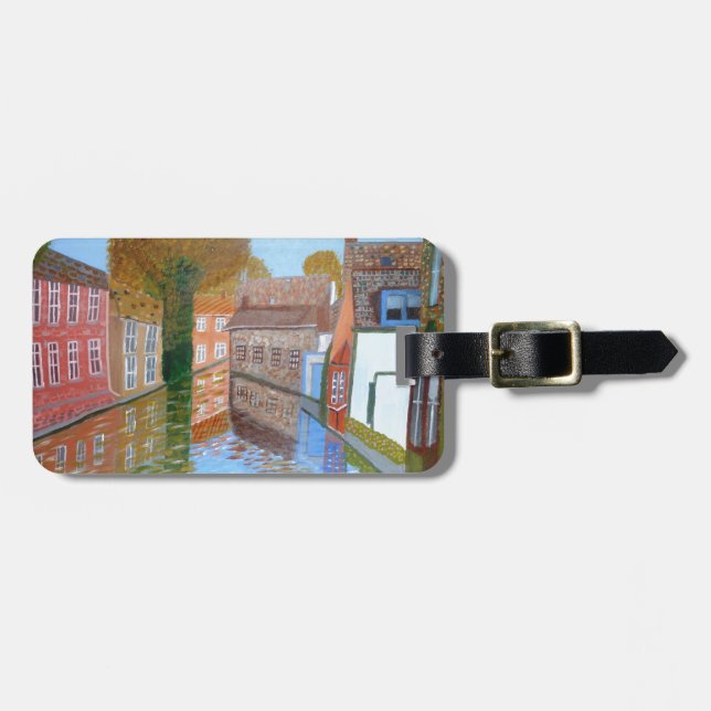 Scottish Highlands Luggage Tag (Front Horizontal)
