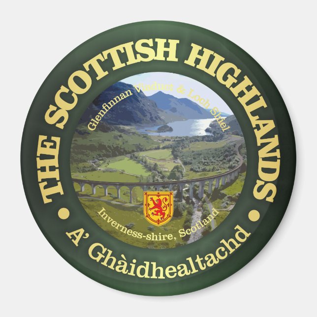 Scottish Highlands Magnet (Front)