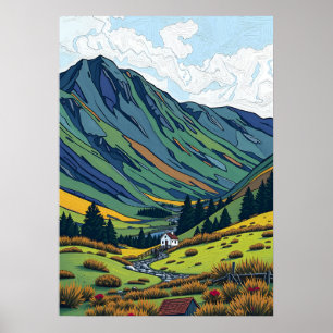 Scottish Highlands Poster