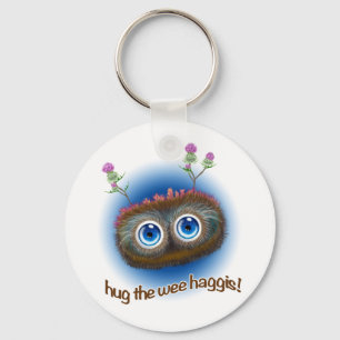 Scottish 'Hoots Toots Haggis' Keychain