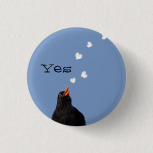 Scottish Independence Blackbird Song Button