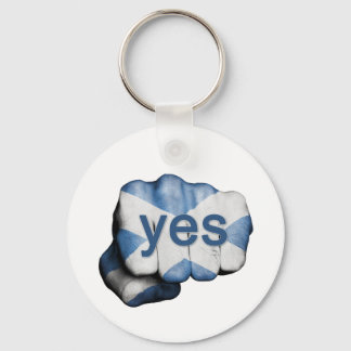 Scottish Independence Fist Keychain