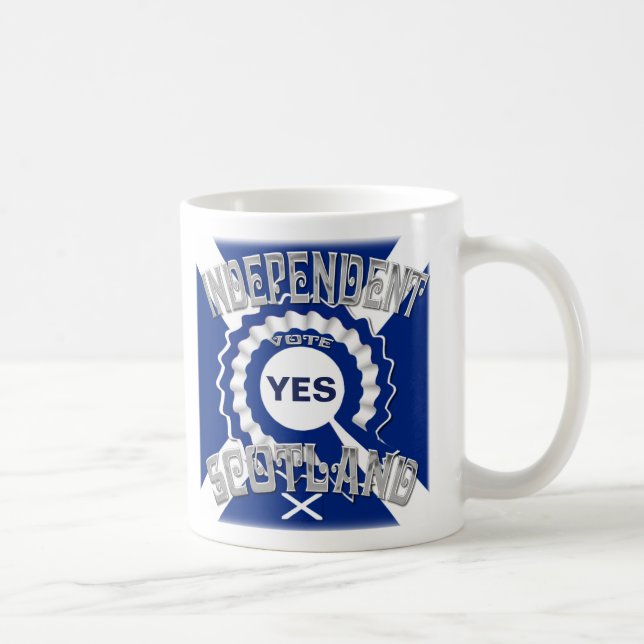 Scottish Independence Vote YES Coffee Mug (Right)