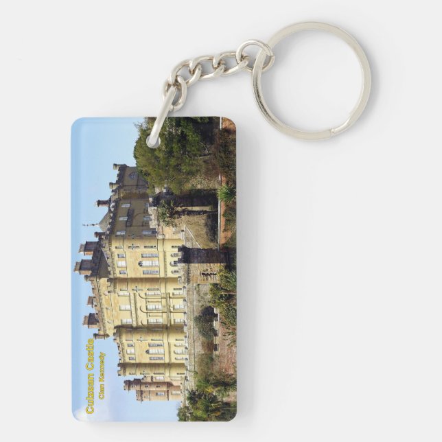 Scottish Kennedy Clan's Culzean Castle Keychain (Back)