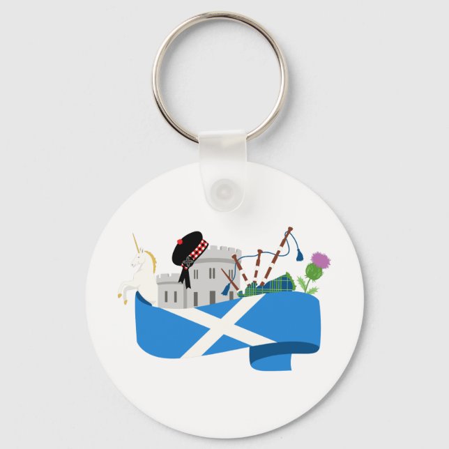 Scottish Keychain (Front)