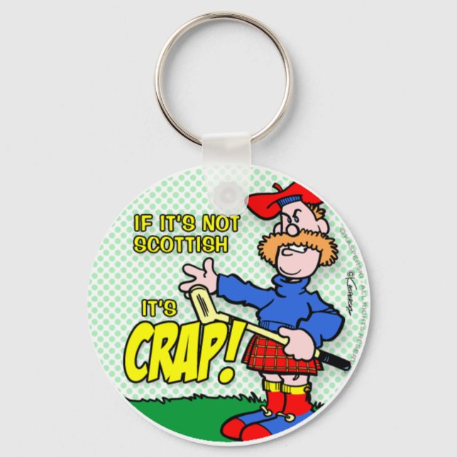 Scottish Keychain (Front)