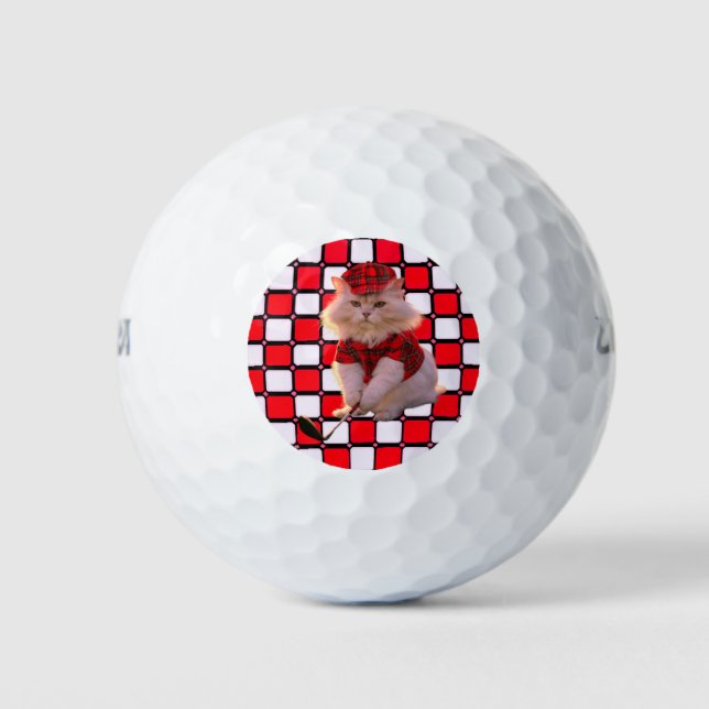 SCOTTISH KITTY GOLF BALLS (Front)