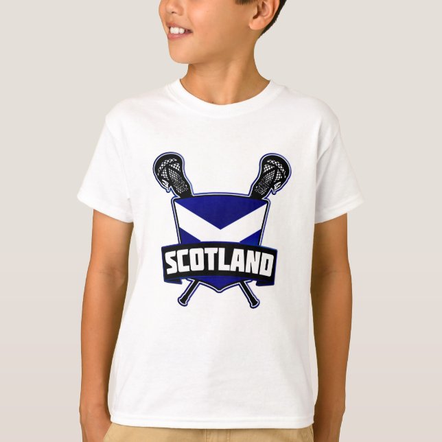 Scottish Lacrosse Logo Tee (Front)