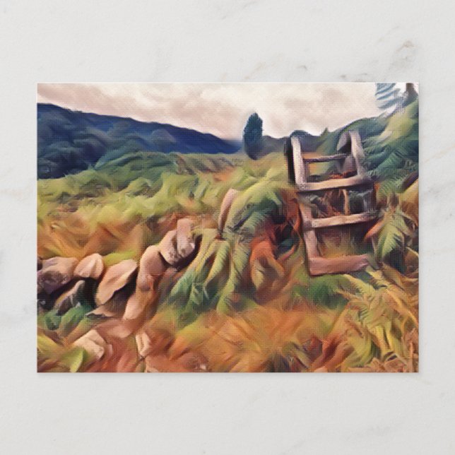 Scottish Landscape Photo Art Postcard (Front)