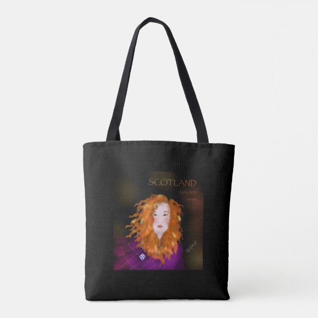 Scottish lassy bag (Back)
