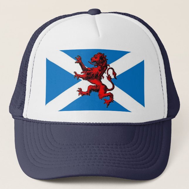 scottish lion trucker hat (Front)