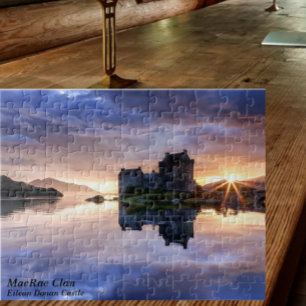 Scottish MacRae Clan's Eilean Donan Castle Puzzle