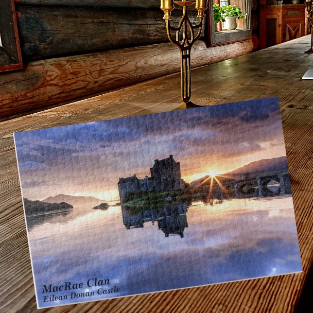 Scottish MacRae Clan's Eilean Donan Castle Puzzle (Creator Uploaded)