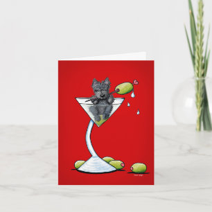 Scottish Martini Card