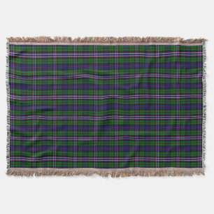 Scottish National Tartan Print Throw Blanket