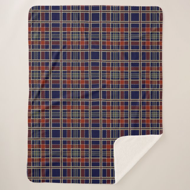scottish plaid blanket  (Front)