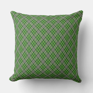 scottish plaid outdoor pillow