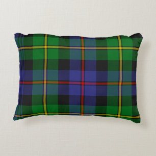 Scottish Plaid Pattern Accent Pillow