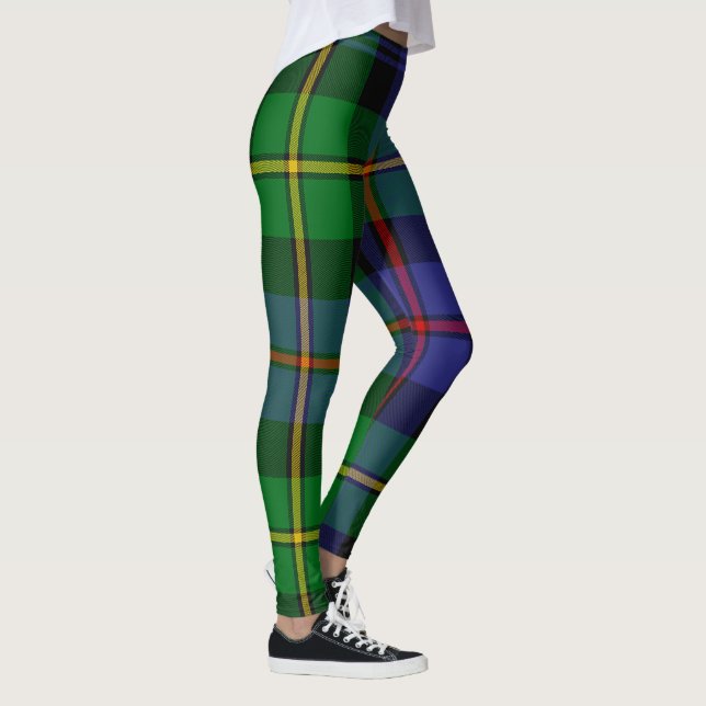 Scottish Plaid Pattern Leggings (Right)