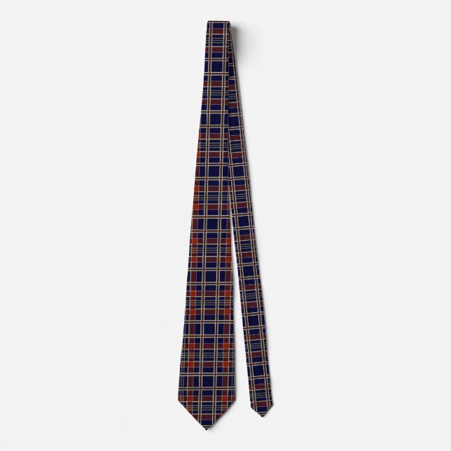 scottish plaid tie (Front)