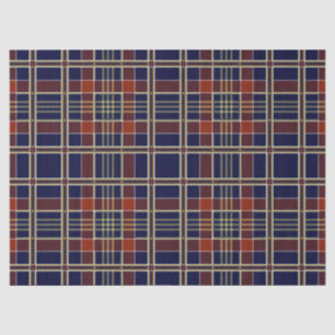 scottish plaid tissue paper