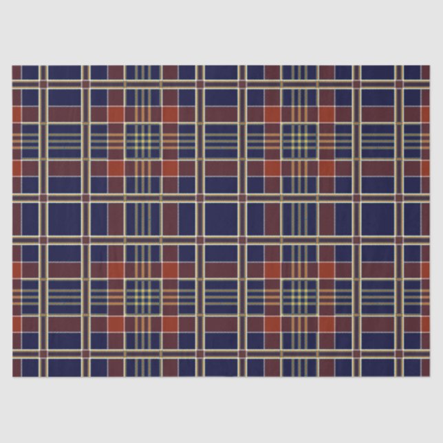 scottish plaid tissue paper (Front)