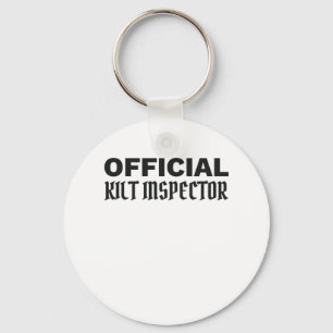 Scottish Pride Official Kilt Inspector Scottish Keychain