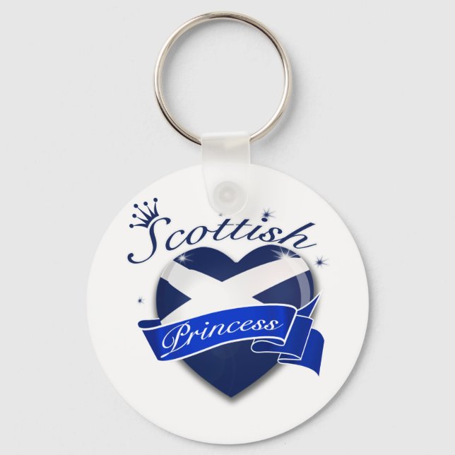 Scottish Princess Keychain (Front)