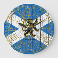 Scottish Rampant Flag Personalize