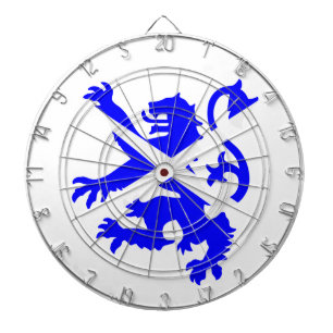 Scottish Rampant Lion Dartboard