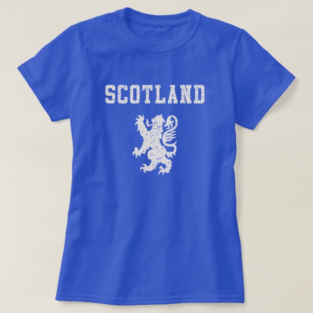 Scottish Rampant Lion  T-Shirt (Design Front)