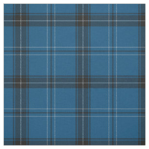 Scottish Ramsay Blue Tartan Fabric