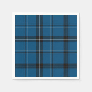 Scottish Ramsay Blue Tartan Napkin
