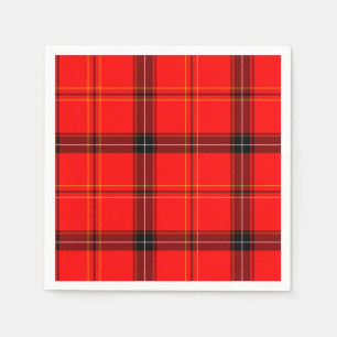 Scottish Red Tartan Napkin