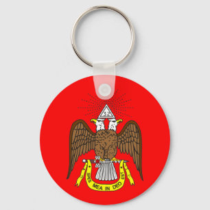 Scottish Rite 32nd degree Keychain