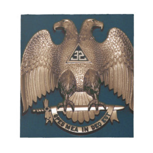 Scottish Rite Teal 32 Degree Notepad