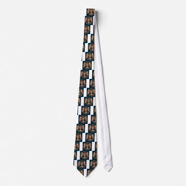 Scottish Rite Teal 32 Degree Tie (Front)