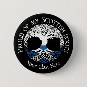 Scottish Roots 2 Inch Round Button