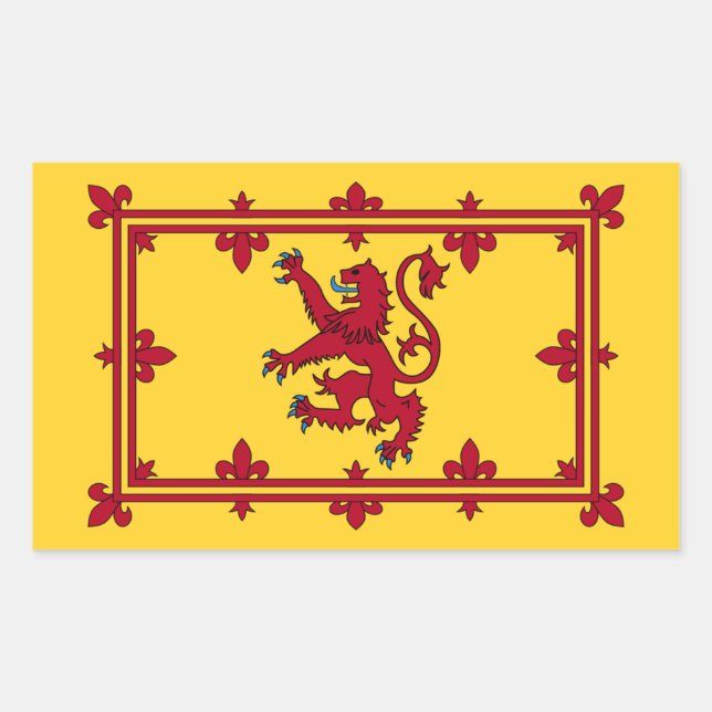 Scottish Royal Banner, Scotland Sticker (Front)