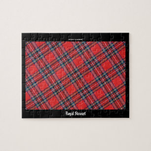 Scottish Royal Stewart Clan Tartan Jigsaw Puzzle