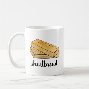 Scottish Shortbread Tea Biscuits British Bakery Coffee Mug