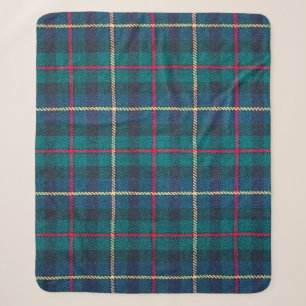 Scottish tartan background a checked plaid weave p sherpa blanket