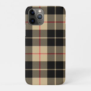 Scottish Tartan Chequered Plaid Pattern iPhone 11 Pro Case